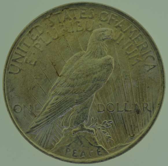 1922 $1 Silver Peace Dollar Coin