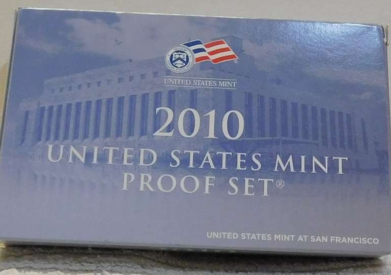 2010 PROOF Set  rare date