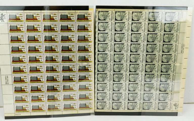 4 U.S. Mail Uncirculated Full Sheets of Stamps