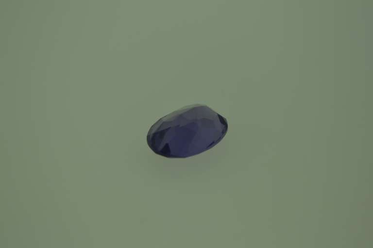 7ct Oval Shape Purple Sapphire Loos Stone