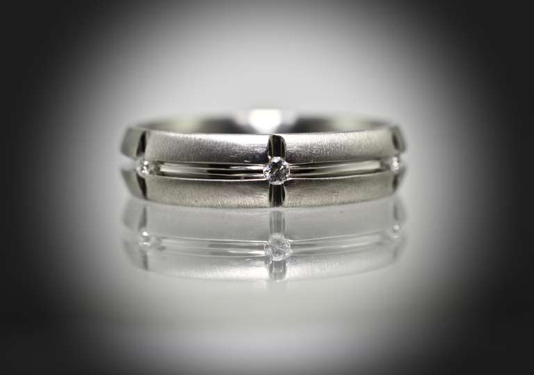 Exquisite Platinum and Diamond Band by Verragio