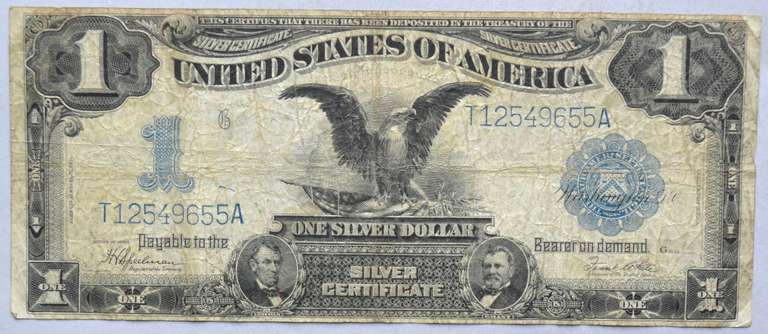 1899 Black Eagle $1 Series Silver Certificate