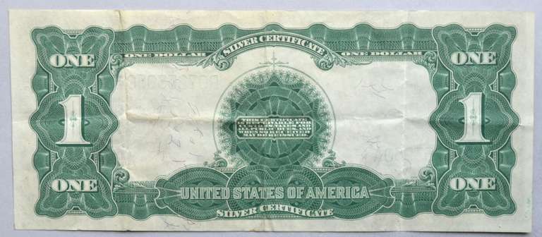 $ 1 1899 Series Black Eagle Silver Certificate