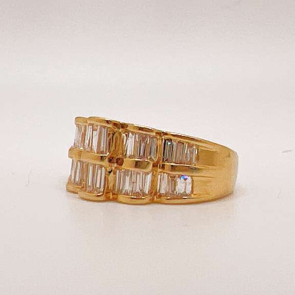 2.0 Carat Diamond Ring in 18kt Yellow Gold