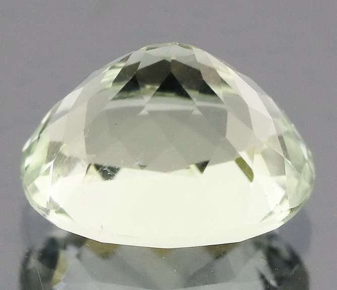 Brilliant 4.22ct natural platinum green Amethyst