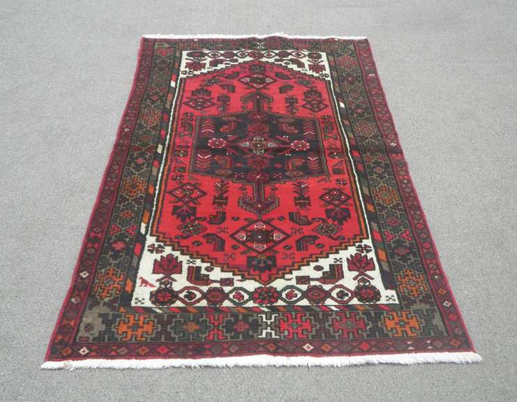 Semi Antique Persian Hamedan 4x7.1