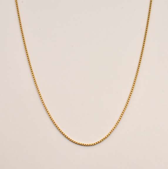 Practical 20" Box Link Necklace