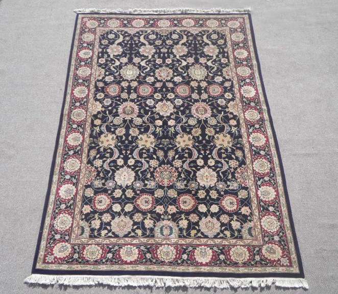 Handmade Kashan Design 5.8x8.9