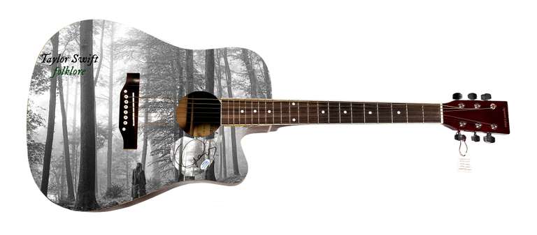 Taylor Swift Autographed Signed Custom Photo Graphics Guitar ACOA