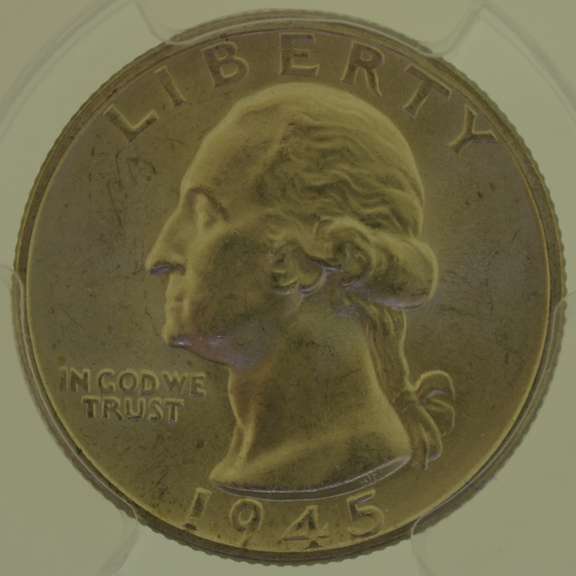 1945-S 25 Cents PCGS MS65
