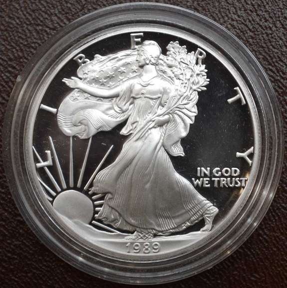 1989-S Proof American Silver Eagle