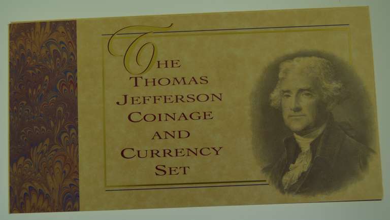 The Thomas Jefferson Coinage And Currency Set With COA