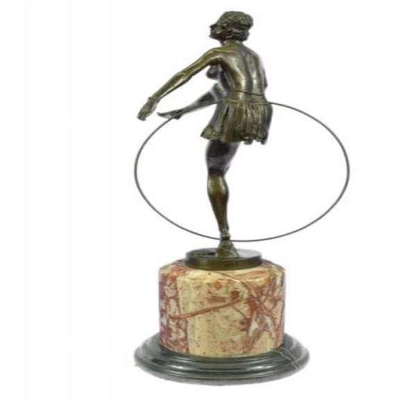Woman Dancer Bronze Sculpture