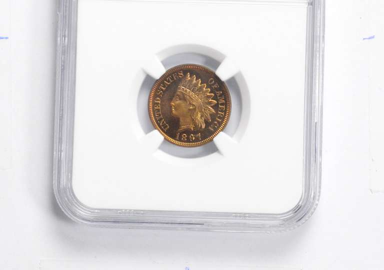 PF67* RB CAM 1897 Indian Head Cent - Graded NGC