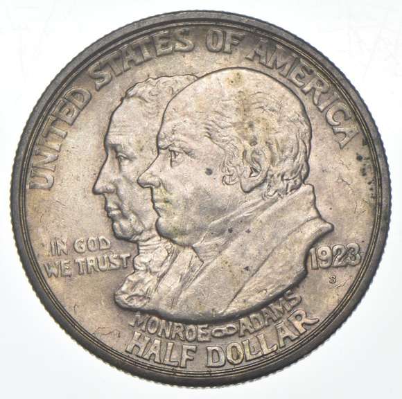1923-S Monroe Doctrine Centennial Commemorative Half Dollar