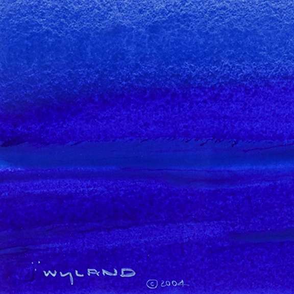 Wyland, "Aqua World War" Framed Original Watercolor Painting Hand Signed with Letter of Authenticity.