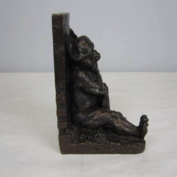 Gargoyles Bookends Bronze Sculpture
