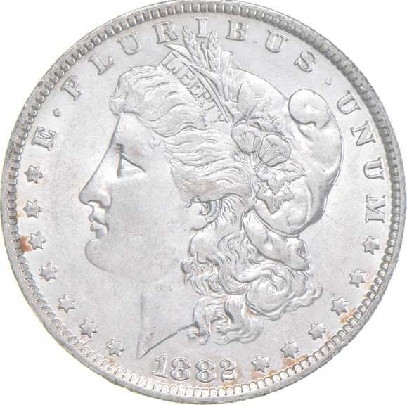 1882-O Morgan Silver Dollar