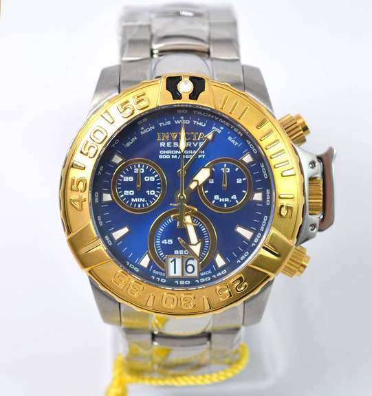 Invicta Reserve Subaqua Noma II Blue Tone Limited Edition 0103/1000, New In Box.