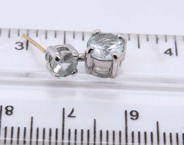 Swarovski Set of Triple Crstal Necklace with Earrings