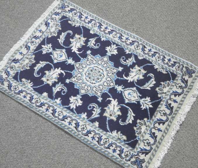 Authentic Part Silk Persian Nain 2.8x2