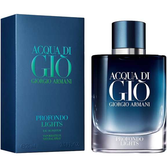 Acqua Di Gio Profondo Lights by Giorgio Armani Eau de Parfum Spray 1.3 oz
