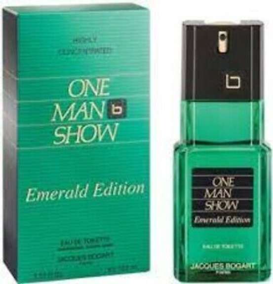 One Man Show by Jacques Bogart EDT Spray 3.3 oz Emerald Edition