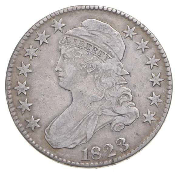 1823 Capped Bust Half Dollar - 110