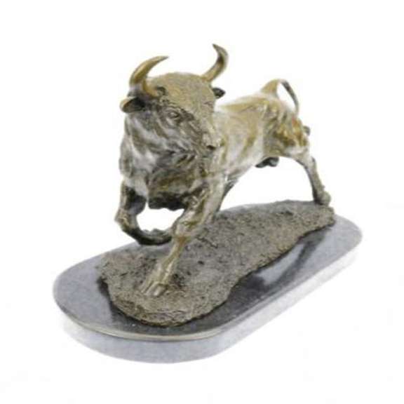 Bull Bronze Sculpture