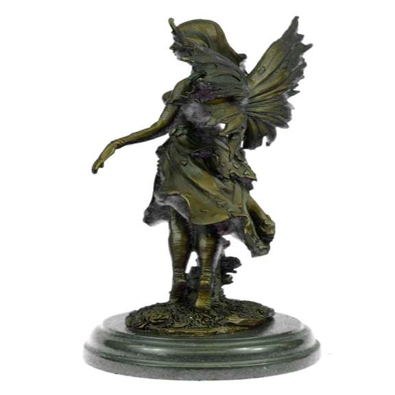 Mythical Fairy Angel Bronze Sculpture