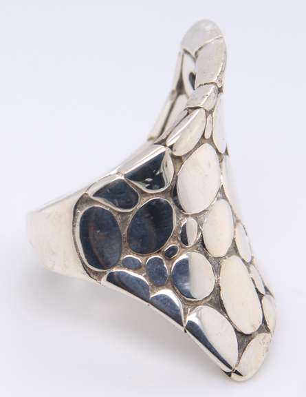 John Hardy Kali Sterling Silver Contour Ring