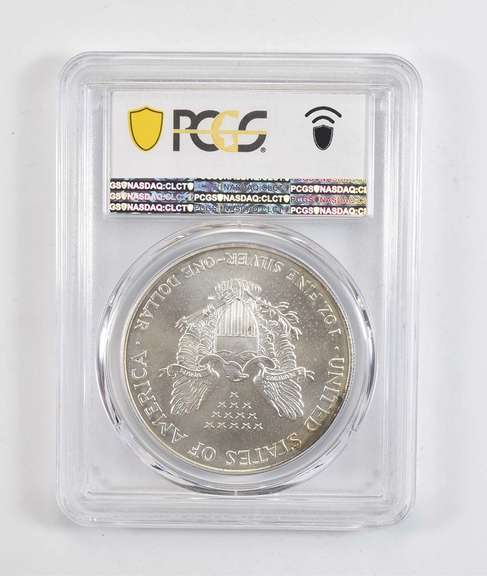 MS67 1998 American Silver Eagle - Graded PCGS