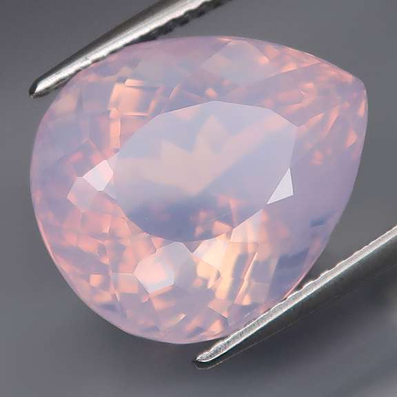 Checker top 16.55ct untreated Pearl Amethyst