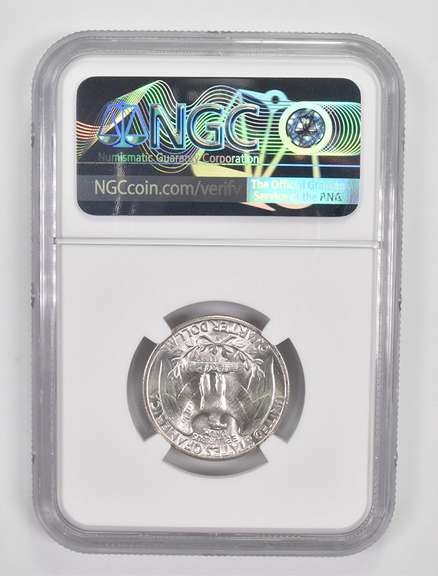 MS67 1948-S Washington Quarter - Graded NGC