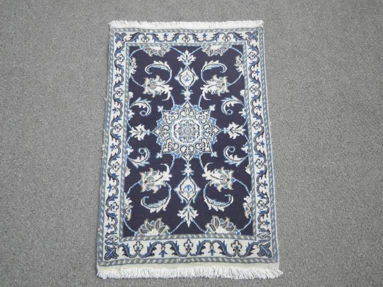 Authentic Part Silk Persian Nain 3x1.10