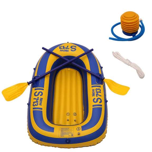 Inflatable Boat Thickened PVC Max Load 80kg Kayak