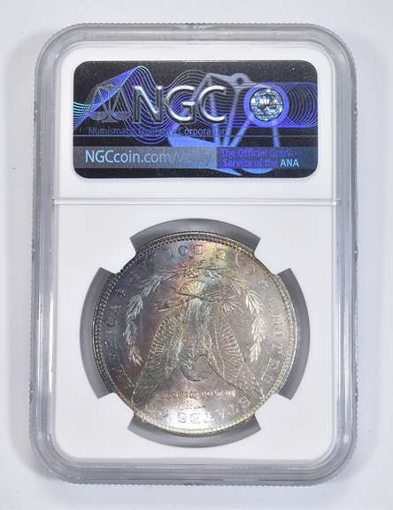 MS63 1882-S Morgan Silver Dollar - Graded NGC