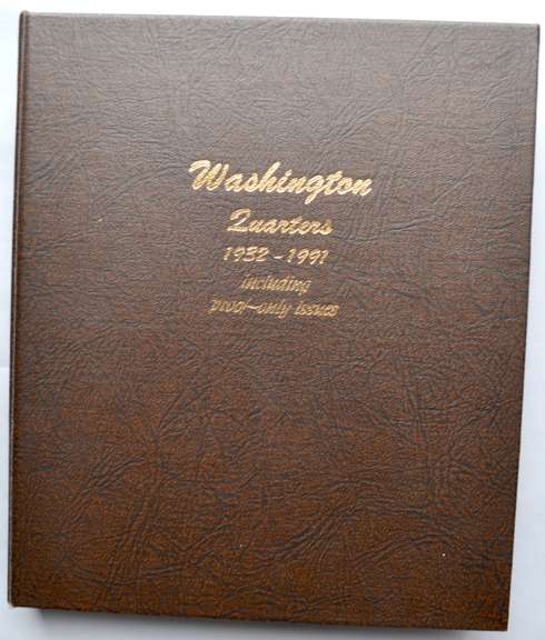 1952-1989 Washington Quarters Complete Unc