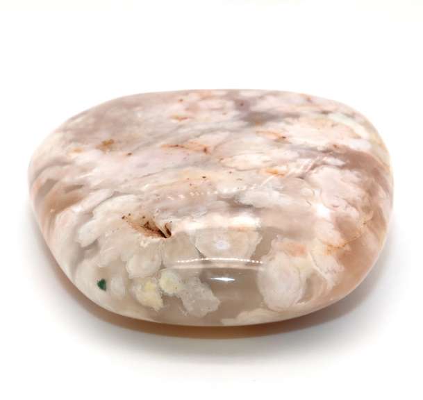 Flower Agate Palm Stone