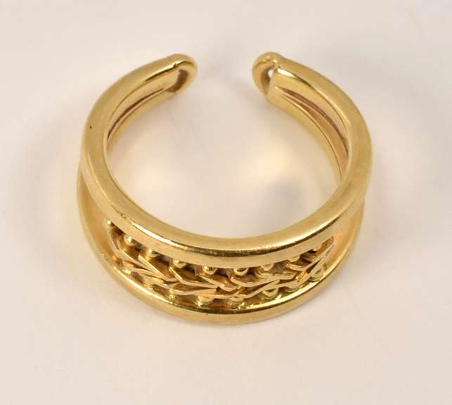 Stylish 14k Toe Ring