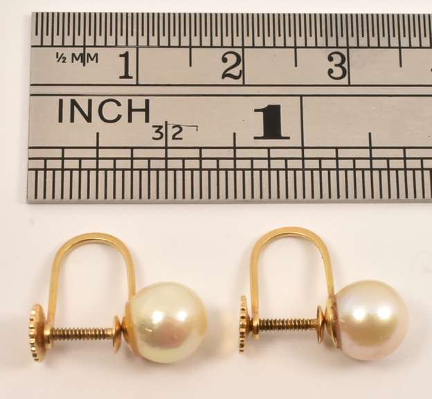 Pearl Earrings for Non-Pierced Ears
