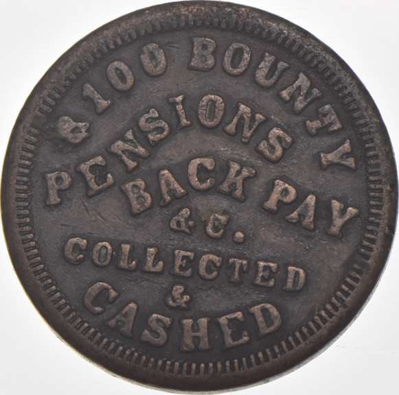 1863 C. G. Bruce Civil War Token OH 175C