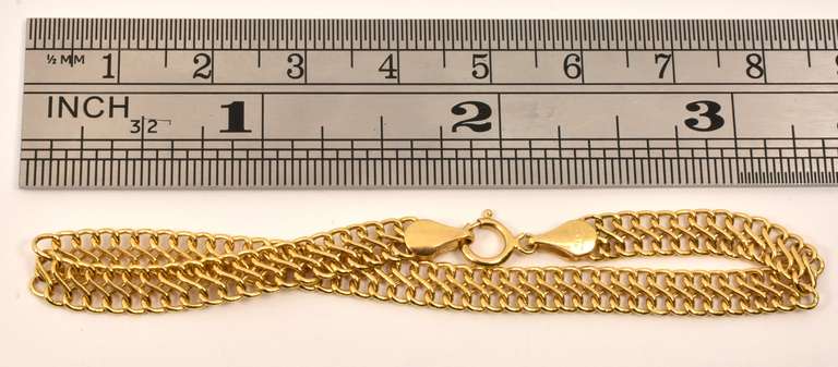 Nicely Designed 14k Bracelet