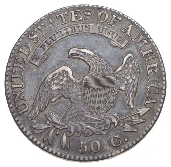 1821 Capped Bust Half Dollar
