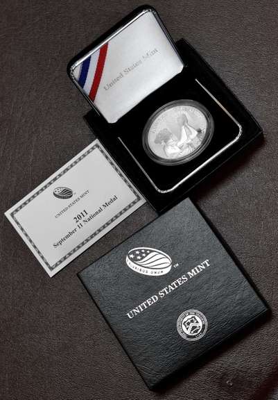 2011 September 11 National Medal. OGP.