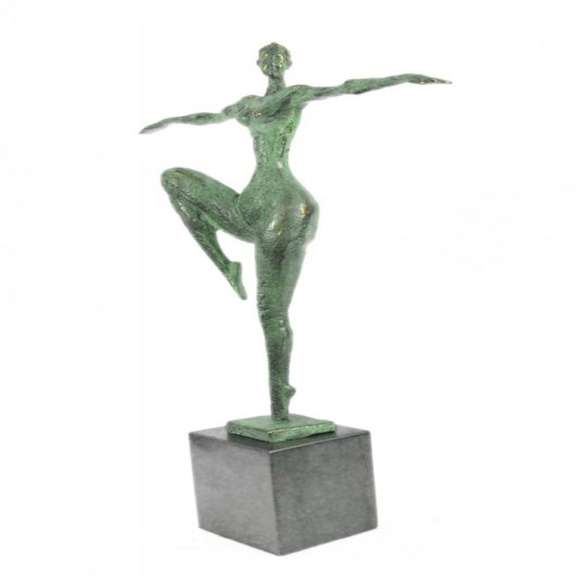 Abstract Bronze Sculpture