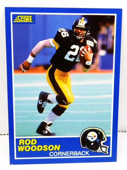 Rod Woodson 1989 Score Football Card