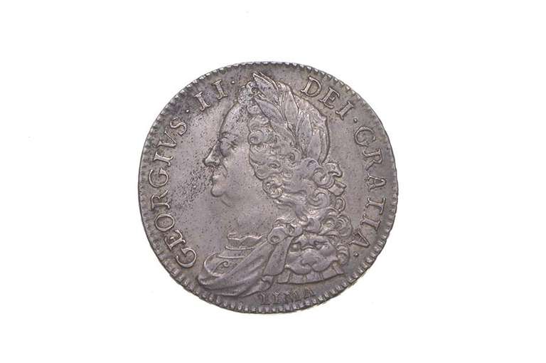 1746 United Kingdom Half Crown