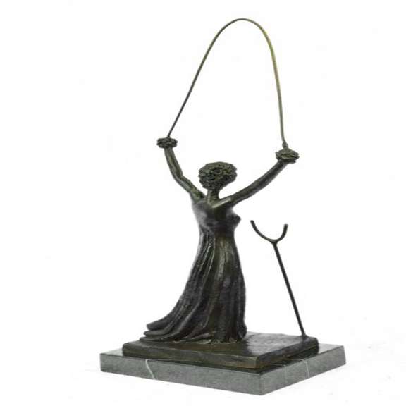 Alice in Wonderland Bronze Sculpture