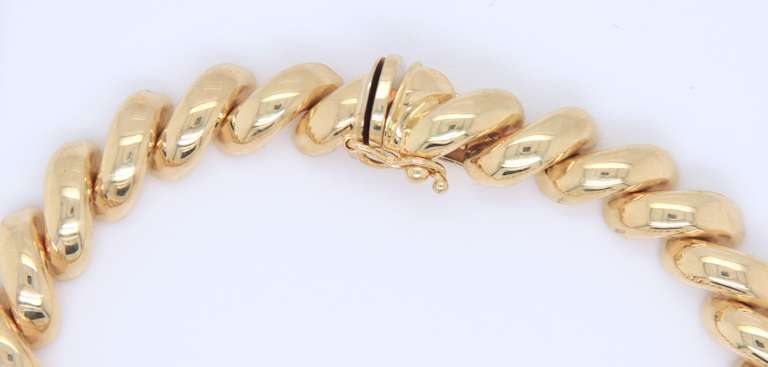 Wonderful Yellow Gold San Marco Bracelet